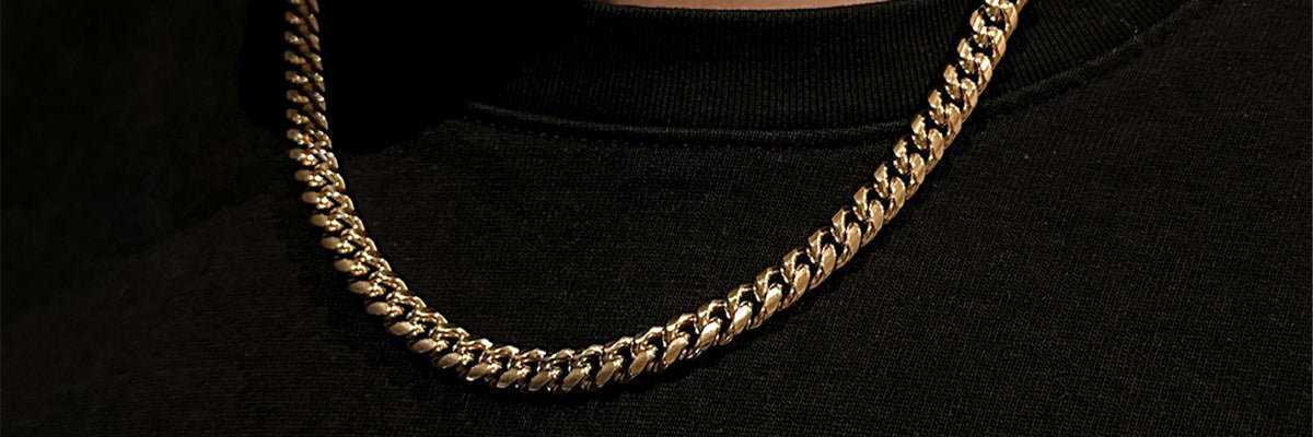 Best gold plated cuban link clearance chain