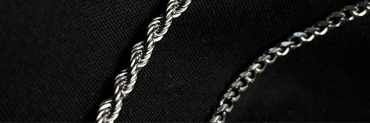 Cuban link sales rope chain