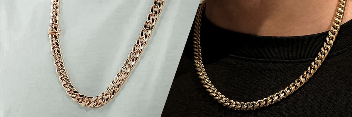 hollow vs solid Cuban Link chain