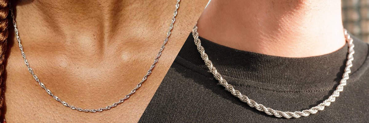 Singapore Chain vs Rope Chain: Which Is Best For You?