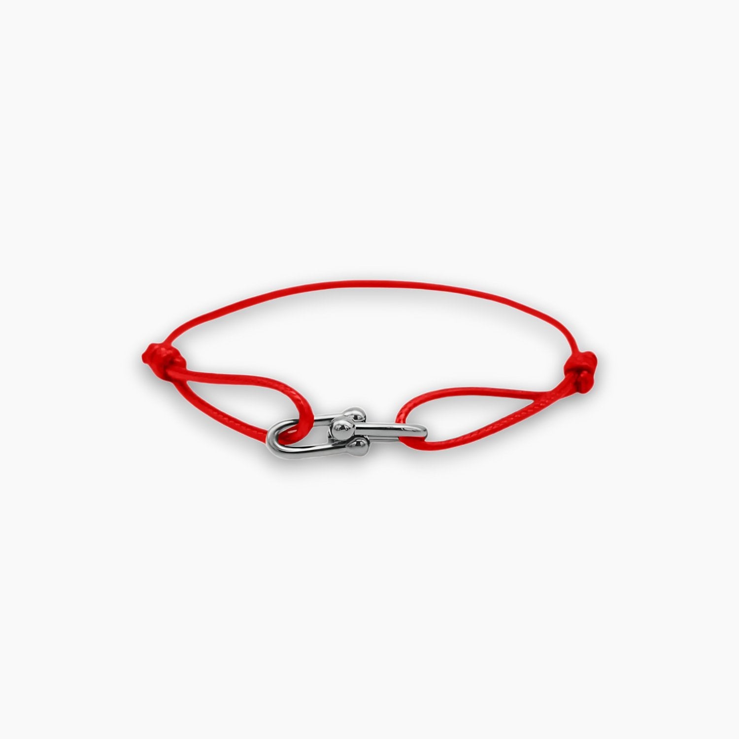 Apollo Red Bracelet - Silver