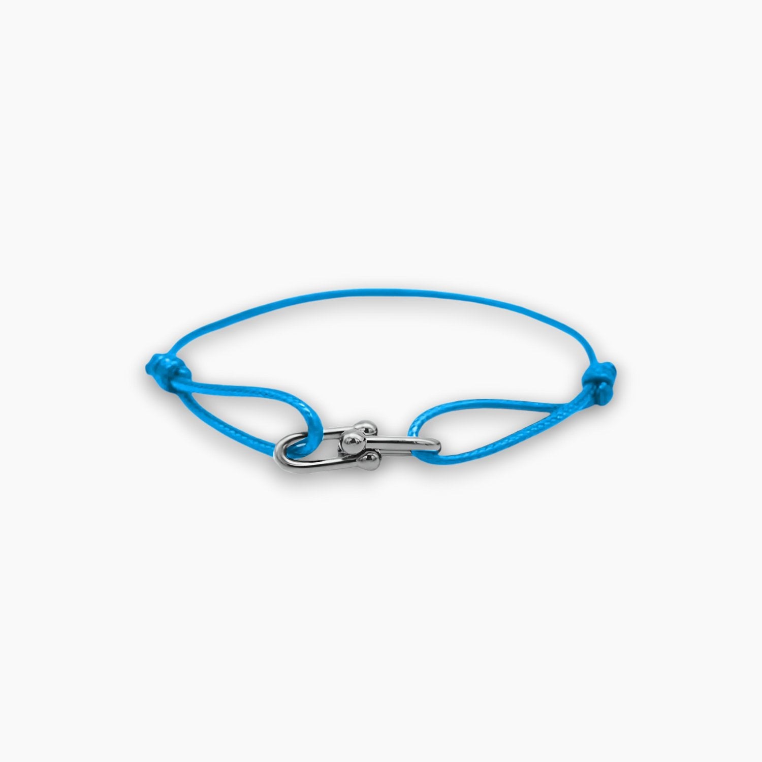 Apollo Light Blue Bracelet - Silver