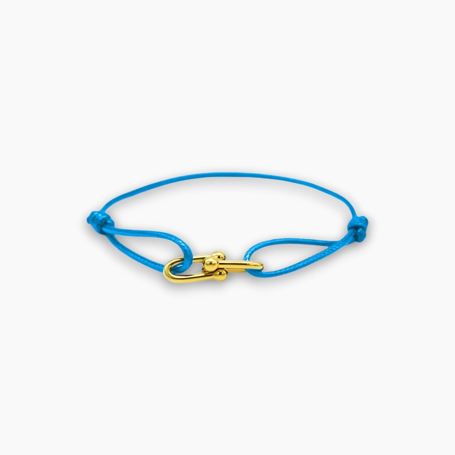 Apollo Light Blue Bracelet - Gold