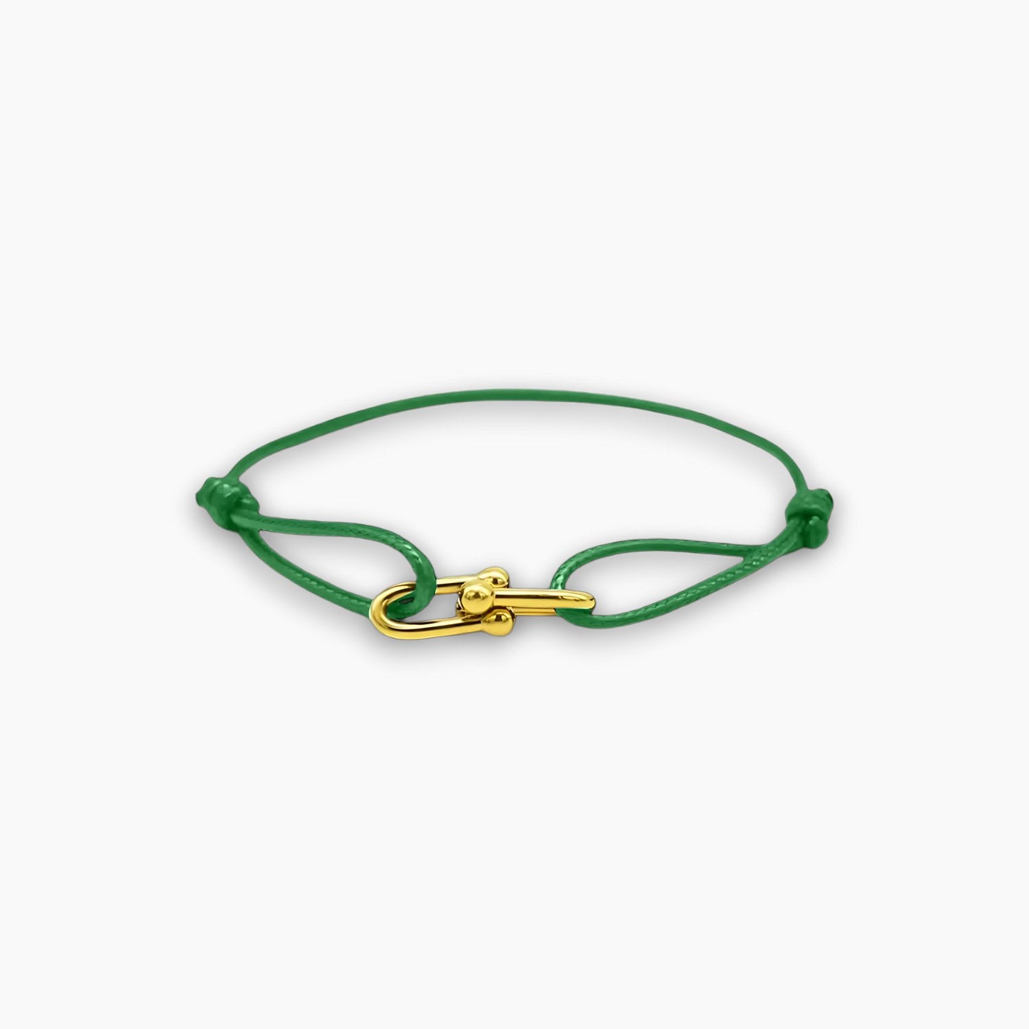 Apollo Green Bracelet - Gold