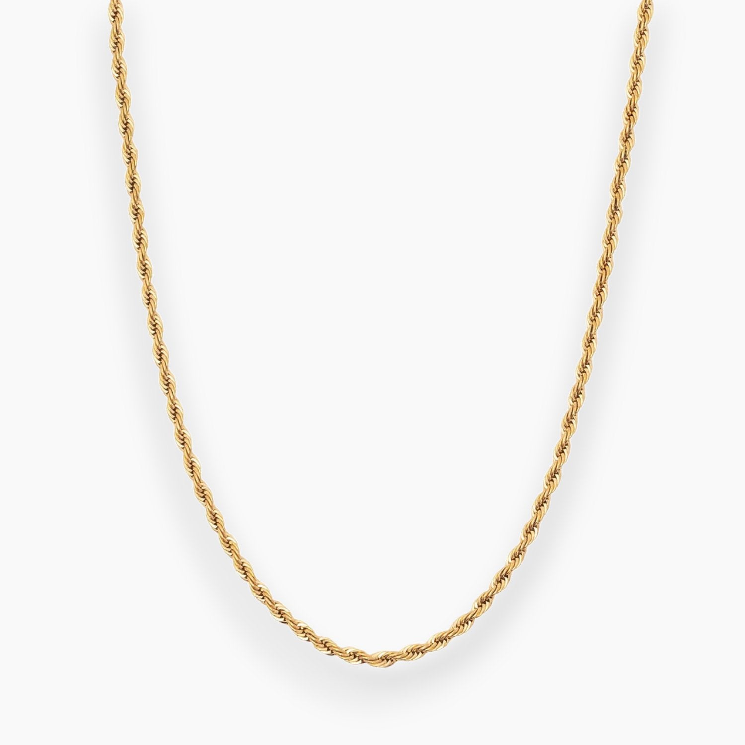 2mm Rope Chain - Gold