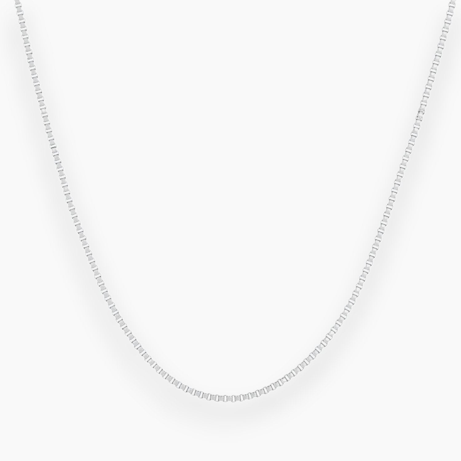 2mm Box Chain - Silver