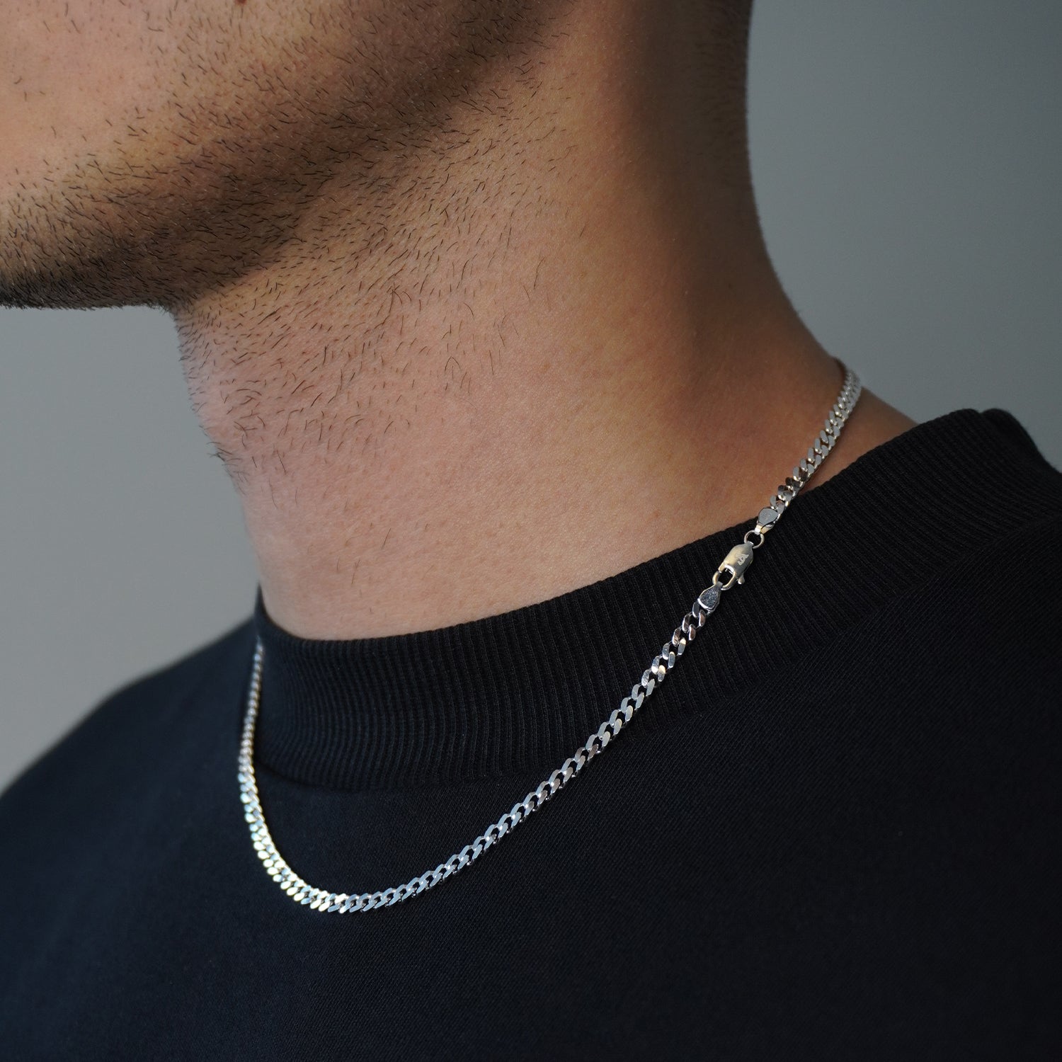 925 sterling silver cuban chain
