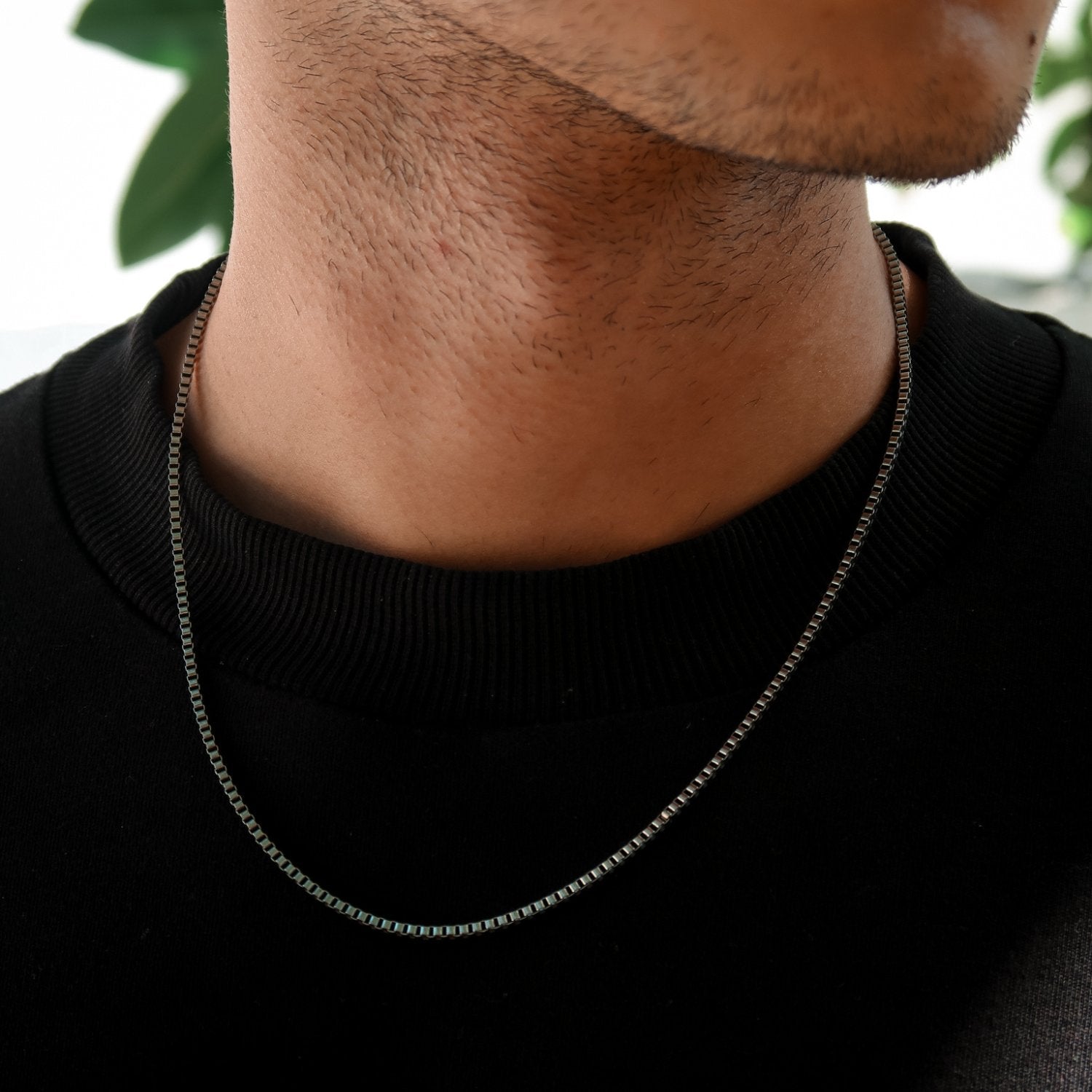 2mm Box Chain - Silver