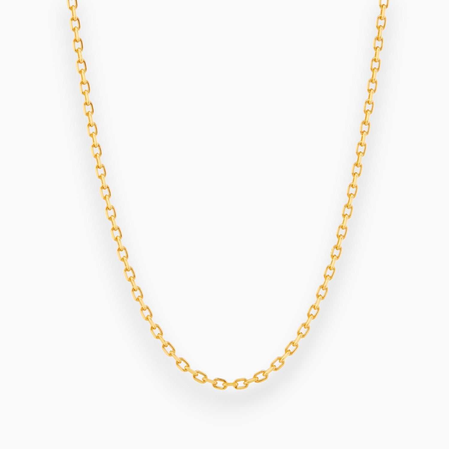 2mm Cable Chain - Gold